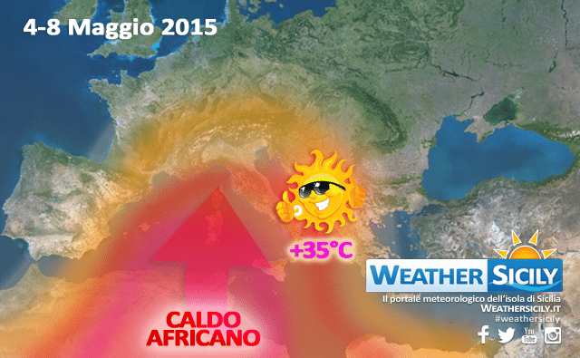 Ondata di calore: in Sardegna le termiche più calde