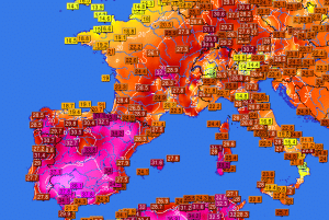 40 gradi in Spagna. Adesso il caldo punta la Sicilia