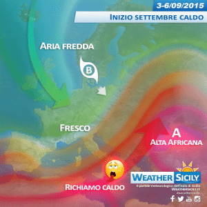 Inizia l'autunno meteorologico, all'insegna del gran caldo africano in Sicilia