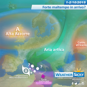 1-2 ottobre: ciclone mediterraneo in Sicilia? Modelli nel caos, facciamo chiarezza!