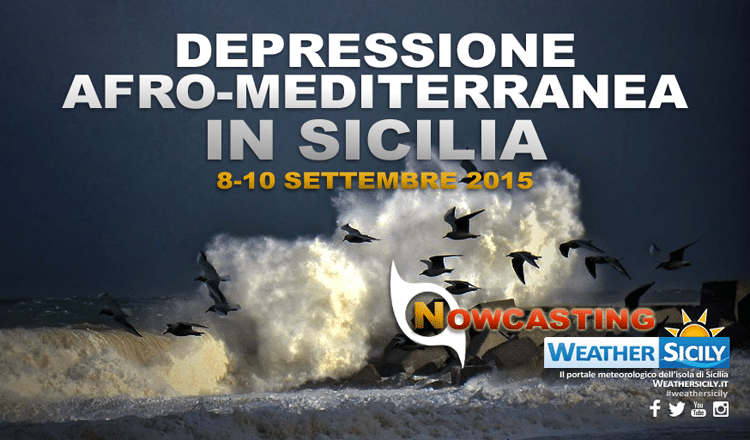 Depressione afro-mediterranea in Sicilia: tutte le news minuto per minuto