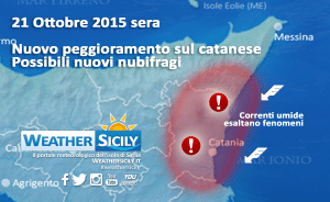Protezione Civile: fino alla mezzanotte allarme meteo rosso per mezza Sicilia. Domani allerta arancio/gialla