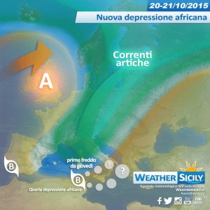 Sicilia, l'autunno diventa feroce: nuovo guasto. Possibile criticità in arrivo e primo freddo