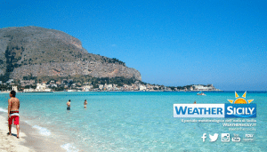 Prima del freddo breve richiamo mite in Sicilia: +24 gradi a Siracusa, +25 nel palermitano