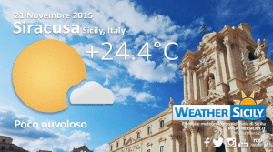 Sabato possibili punte di 25 gradi su Palermo e Siracusa prima del peggioramento, ecco il perchè