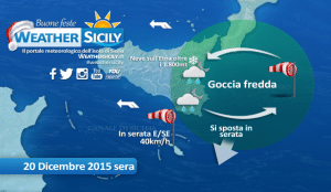 Sicilia, dopo il maltempo di domenica torna l'alta pressione. A Natale? Ecco le novità