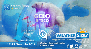 Weekend da brivido in Sicilia, il gelo artico porterà il vero inverno con tanta neve e venti furiosi