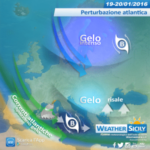 Sicilia, in serata ultimi fenomeni con ritorno del freddo