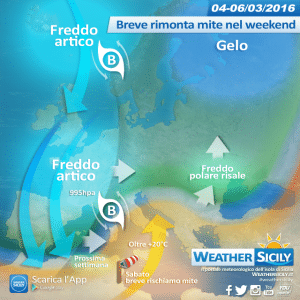 Sicilia, weekend più stabile: venerdì ultime piogge, sabato punte oltre i +20°C sulle tirreniche, domenica variabile