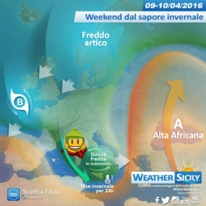 Sicilia, riprendiamo i giubotti: in arrivo freddo, maltempo e neve nel weekend