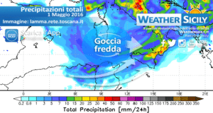 Sicilia, maggio esordisce con freddo e maltempo. Arriva anche la neve in montagna!