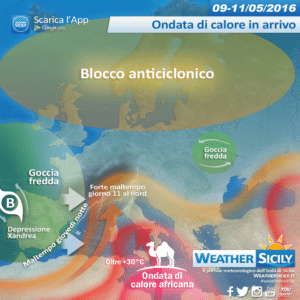 Sicilia, imminente peggioramento in arrivo. Calo termico, la bolla africana va via