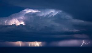 | Temporale marittimo, (Foto di Francesco Gennari) |