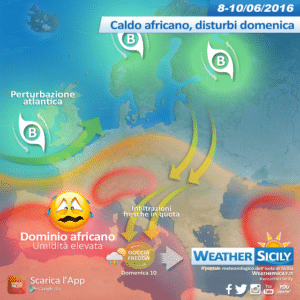 Sicilia, super rinfrescata in arrivo: atteso crollo termico, maltempo e forte maestrale