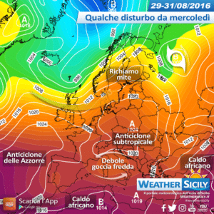 Al via l'autunno meteorologico. Ultimi disturbi in Sicilia, meglio nel weekend