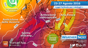 Sicilia, ultime ore di fresco: atteso qualche disturbo. Dal weekend torna la vera estate