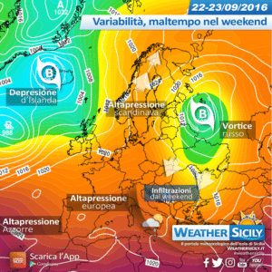 Sicilia, fresco e variabilità sparsa. Insidioso peggioramento nel weekend?