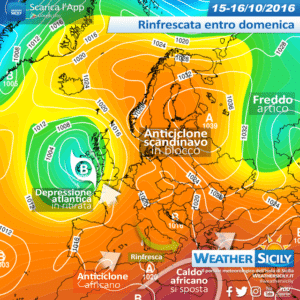 Sicilia, l'alta pressione non regge: variabilità sparsa e fresco. Primo peggioramento da mercoledì