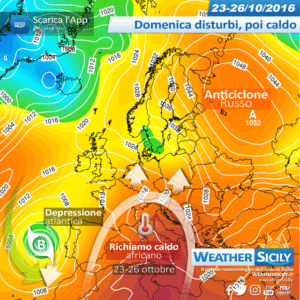 Sicilia, prosegue il flusso instabile occidentale per altre 48 ore. Nuova ondata di caldo dal weekend