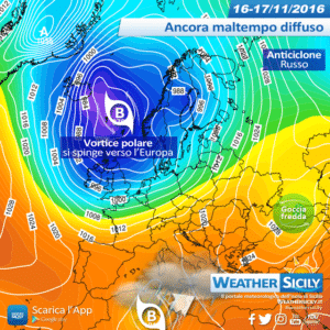Sicilia, prosegue la fase autunnale: ancora maltempo diffuso in settimana, specie giovedì