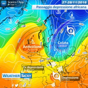 Sicilia, freddo pungente per 48 ore circa: arriva aria artica. Attesa anche qualche nevicata