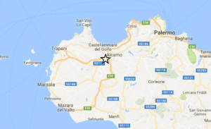 10 novembre 2016 ore 19.05: scossa di terremoto 3.1 nel trapanese