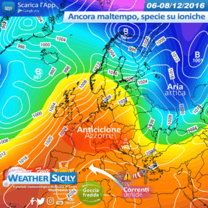Sicilia, il maltempo entra nel vivo: 24 ore da attenzionare sul versante ionico
