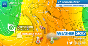 Sicilia, ultime piogge mercoledì con neve sull'appennino. Meglio giovedì