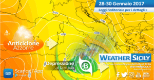 Sicilia, venerdì torna lo scirocco: arriva una perturbazione atlantica
