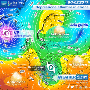 Si sveglia l'Atlantico: weekend ventoso e mite in Sicilia. Attesi valori oltre i +20°C