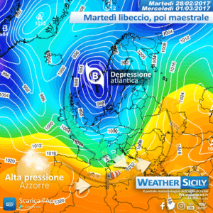 Sicilia, la primavera meteo ingrana con l'alta pressione. Scirocco in rinforzo da venerdì