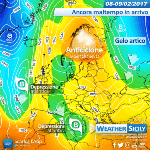 Sicilia, intensi venti di libeccio/ponente per lunedì 6 febbraio 2017. Ecco le condizioni meteo-marine