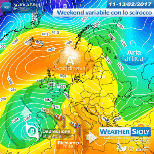 Sicilia, nel weekend torna lo scirocco: variabilità sparsa