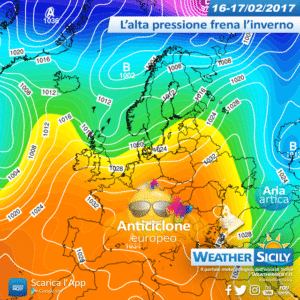 Sicilia, l'alta pressione manda l'inverno in pausa