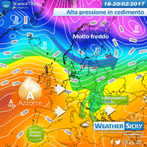 Sicilia, l'alta pressione manda l'inverno in pausa