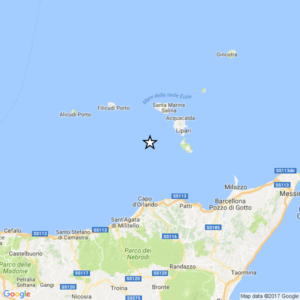 Sicilia, tremano le isole Eolie. Scossa di magnitudo 4.0 al largo di Lipari