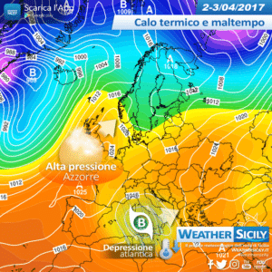 Sicilia, da domenica maltempo e calo delle temperature. Attesi fenomeni localmente intensi