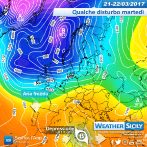 Sicilia, prosegue l'alta pressione anche nel weekend. Ventilazione localmente moderata