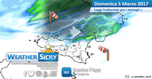 Sicilia, bentornato inverno! Attesi venti di burrasca, maltempo e tanta neve in montagna