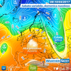 Sicilia: variabilità sabato, nuvolosità diffusa domenica con locali piovaschi sparsi