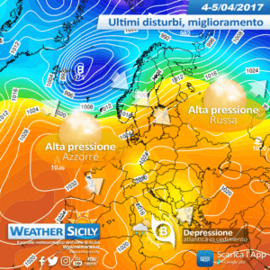 Sicilia, da domenica maltempo e calo delle temperature. Attesi fenomeni localmente intensi