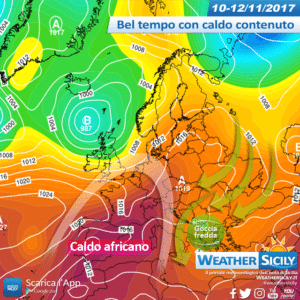 Caldo africano nei prossimi giorni? Non in Sicilia, al momento..