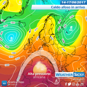 Caldo africano nei prossimi giorni? Non in Sicilia, al momento..