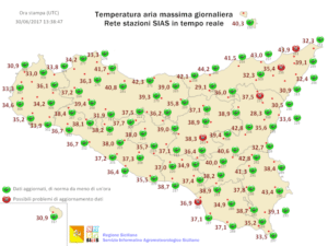 Sicilia: focus e considerazioni sulla conclusione dell'ondata di calore africana