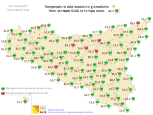 Sicilia, ultime ore di caldo: imponente rinfrescata atlantica in arrivo