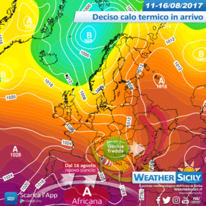 Weather Sicily va in stand-by dal 12 al 20 agosto 2017