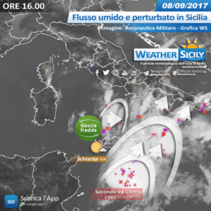 Sicilia, tempo in miglioramento con intrusione dello Scirocco che preannuncia il secondo peggioramento