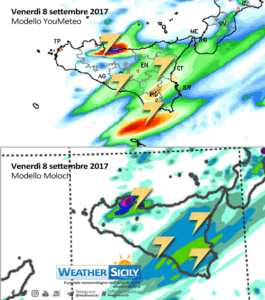 Sicilia, l'alta pressione delle Azzorre saluta. Prove generali d'autunno: fase perturbata alle porte