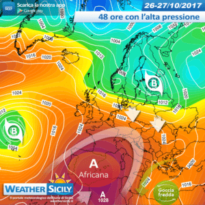 Sicilia sfiorata dall'alta pressione africana: arrivano 48 ore di stabilità