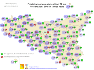 Social News | Sicilia, le zone in emergenza idrica fanno il pieno di millimetri a inizio novembre
